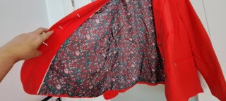 Blazer americana coral, T 50