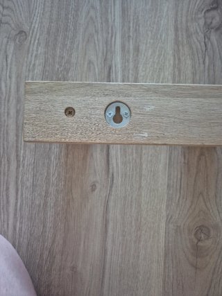 Perchero infantil madera 4 ganchos