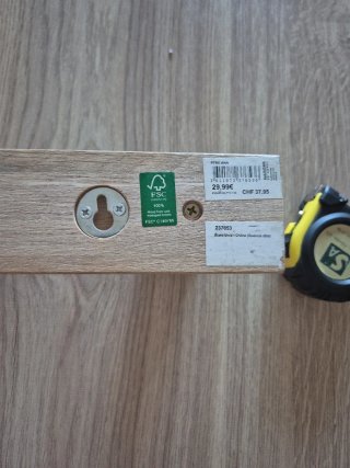 Perchero infantil madera 4 ganchos