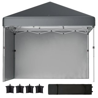 Carpa Plegable 3x3m con 2 Paredes