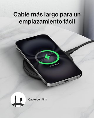 Belkin cargador inalámbrico seguro y sostenible