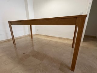 Mesa de comedor extensible madera