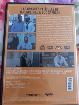 8 DVDs con Películas Terence Hill y Bud Spencer