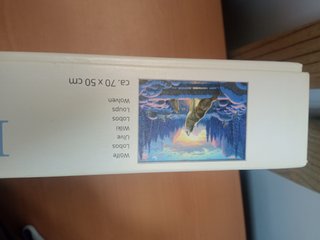 Puzzle 1000 Piezas Lobos Invierno