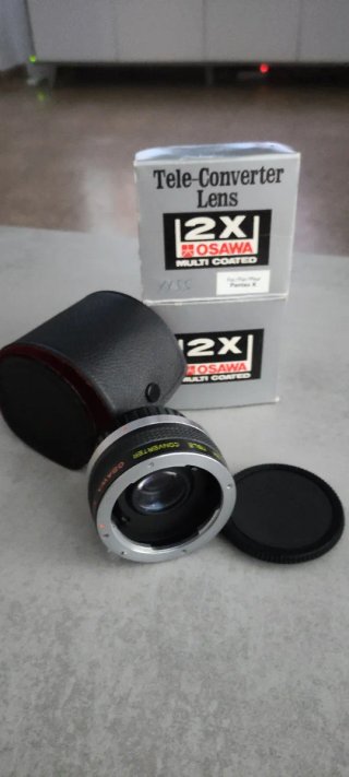 Tele-Convertidor Osawa 2X Pentax K