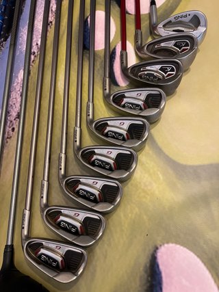 Set Palos Golf Ping Grafito Soft Regular Senior