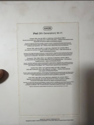 iPad 9ª Gen Space Gray 64GB + Teclado Logitech