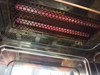 Microondas con grill