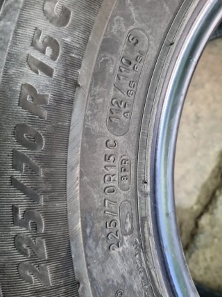 Neumáticos ocasion 225 70r15c 112s Michelin