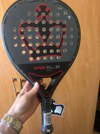 Pala de pádel Black Crown VIVA