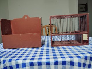 Jaula para pájaros de afición, 2 palos
