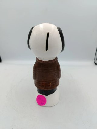 Porta monete Snoopy in ceramica