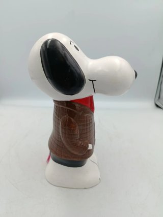 Porta monete Snoopy in ceramica
