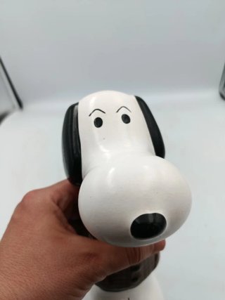 Porta monete Snoopy in ceramica
