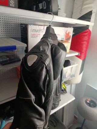 Chaqueta de cuero para moto Talla XL