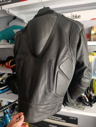 Chaqueta de cuero para moto Talla XL