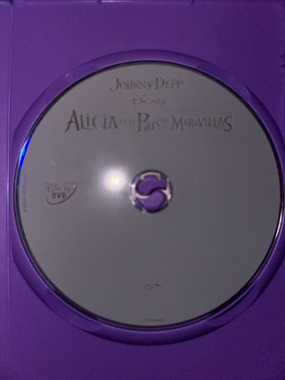 Alicia en el País de las Maravillas DVD Disney