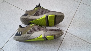 Scarpe Under Armour Uomo Nero/Verde Oliva