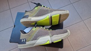 Scarpe Under Armour Uomo Nero/Verde Oliva