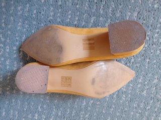 Zapatos Marypaz mostaza talla 39