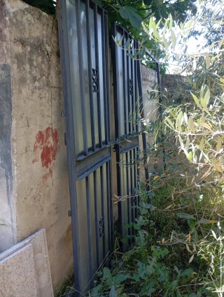 Puertas metálicas de jardín