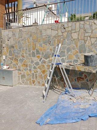Reforma de piedra natural