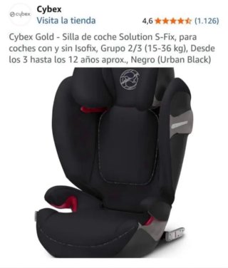 Silla coche Cybex S-Fix 2/3