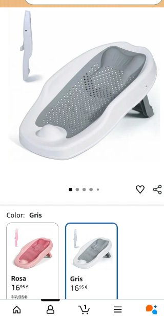 Hamaca bañera bebé