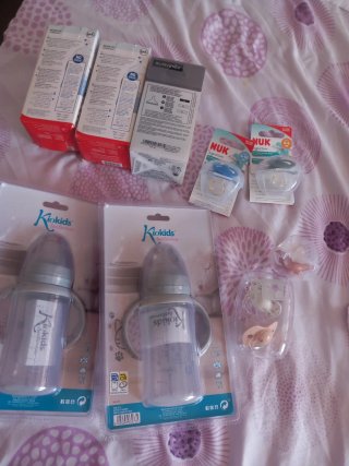 Lote Biberones y Chupetes NUK, Suavinex, Kiokids