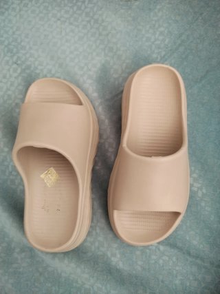 Chanclas Beige Talla 37