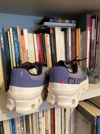 On Cloudmonster Scarpe Running 40EU Grigio Viola