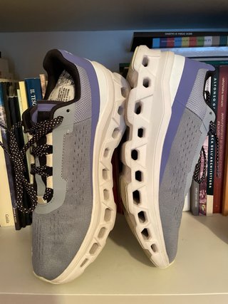 On Cloudmonster Scarpe Running 40EU Grigio Viola