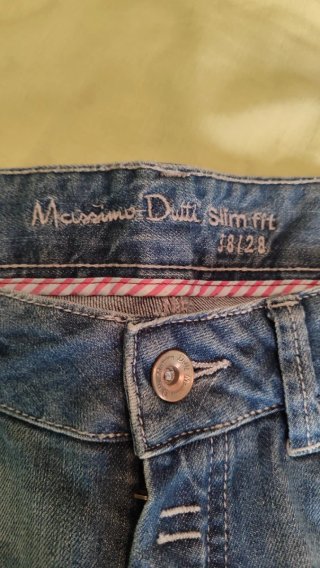 Pantalón vaquero Massimo Dutti Slim Fit