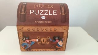 Puzzle Piratas Cofre 48 Piezas (51x37 cm)