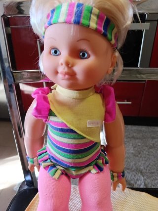 Muñeca Nadia Gimnasia Jesmar 90's