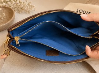 Louis Vuitton Coussin MM Marrón y Dorado