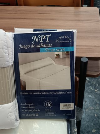 Juego de sábanas y colcha bouti 150