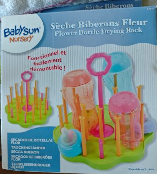 Seca biberones Babysun Fleur