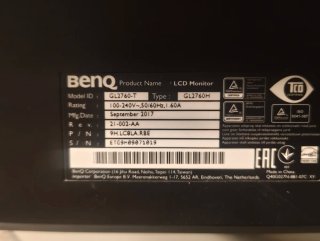 2 Monitores BenQ GL760-T 27 pulgadas