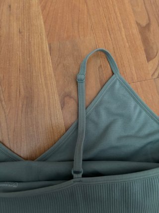 Top Primark Ajustable Verde