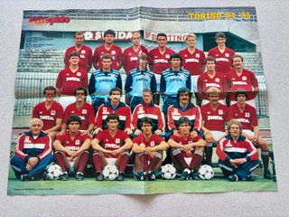 Poster Torino 1984-85 Intrepido Sport
