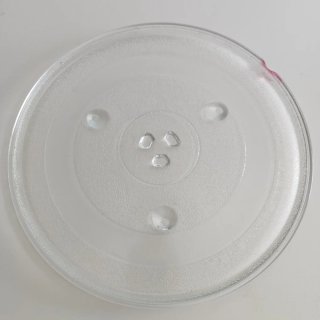 Plato de cristal para microondas 31.5 cm