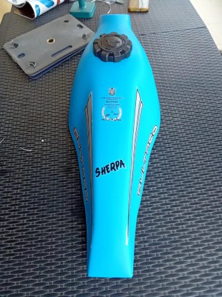 Depósito Bultaco Sherpa 350 mod 199 y 199 a