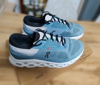 On Running Cloudstratus 3 Scarpe Blu/Argento