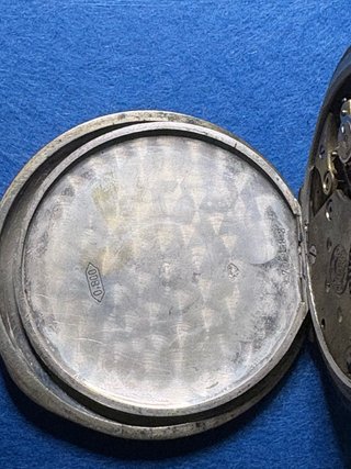Reloj de bolsillo plata ROSKOPF PATENT