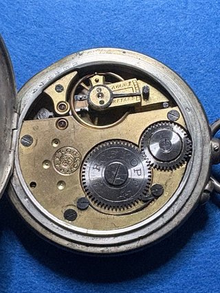 Reloj de bolsillo plata ROSKOPF PATENT