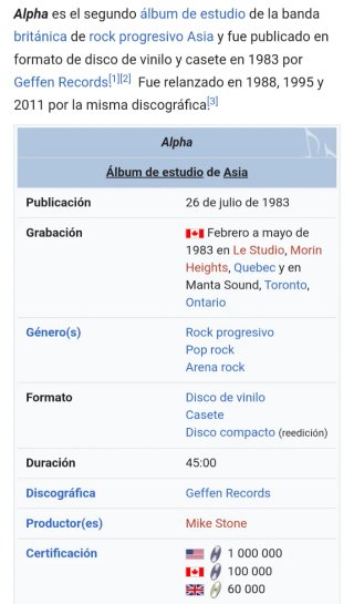 CD de Asia: "Alpha" (1983)