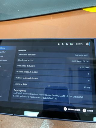 Consola Lenovo Legion Go S 8ARP1 Ryzen Z2 #0HENRC