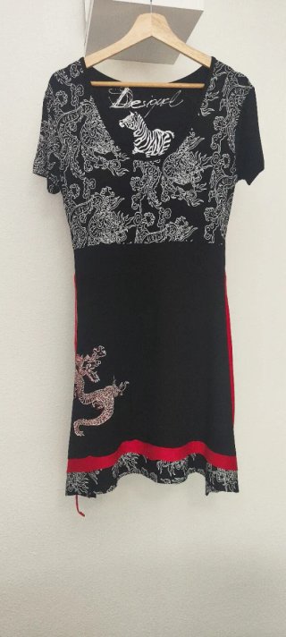12 € Vestido Desigual Estilo Oriental Talla Xl