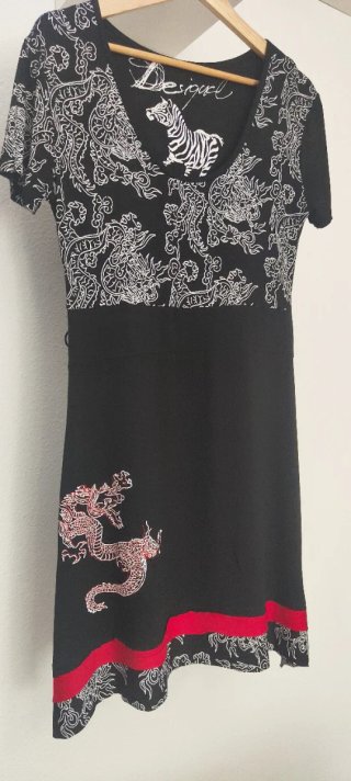 12 € Vestido Desigual Estilo Oriental Talla Xl
